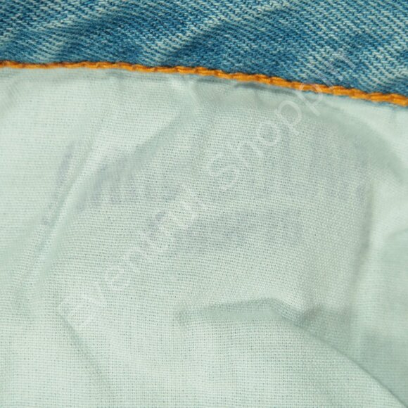 Vintage Levis 501 Jeans Mens 34 Blue Original Straight Denim 90s - Picture 5 of 8